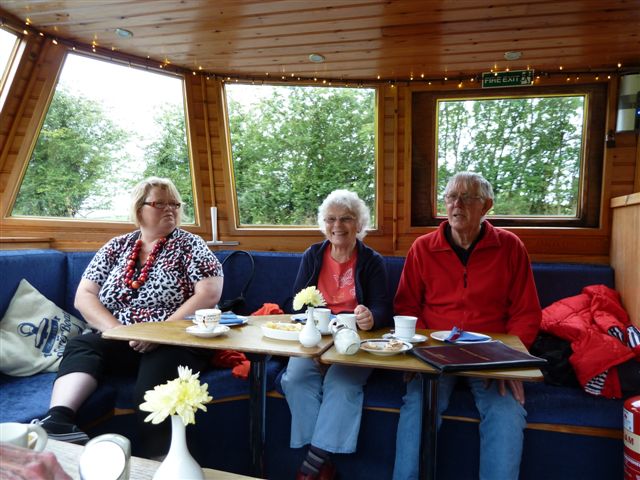 Afternoon tea canal boat trip Aug 19th 2015 001