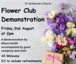 Flower Club Demonstration