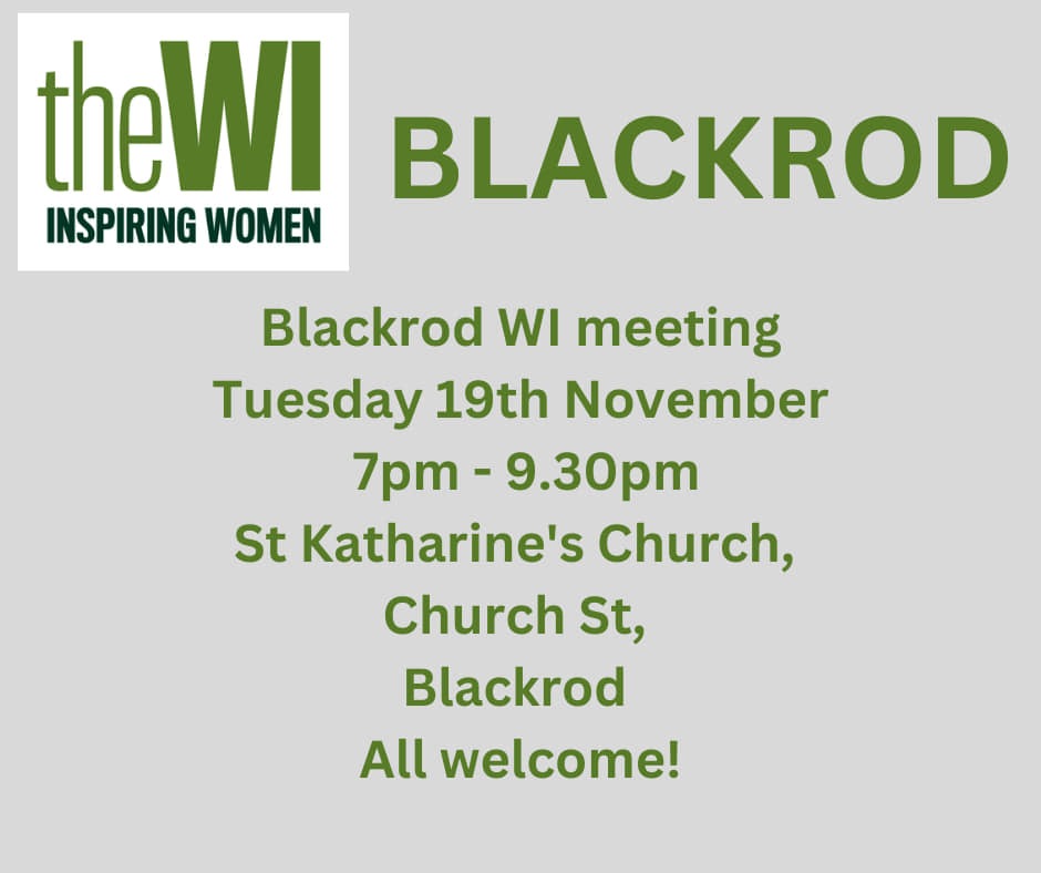 Blackrod WI Meeting